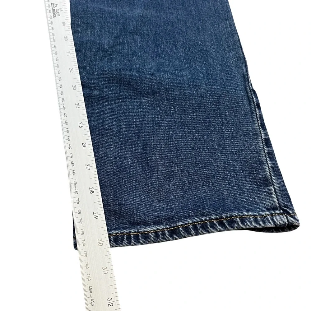 Levi's 514 Straight‎ Fit Jeans Mens 38x32 Blue Medium Wash Denim Pants